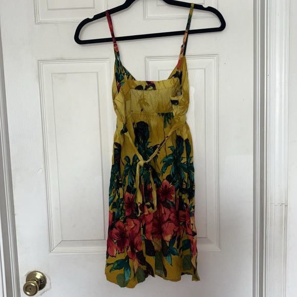 Forever21 Tropical Print Floral Sundress - Picture 3 of 4